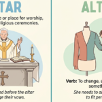 Altar vs Alter: Meaning, Differences & Examples Explained