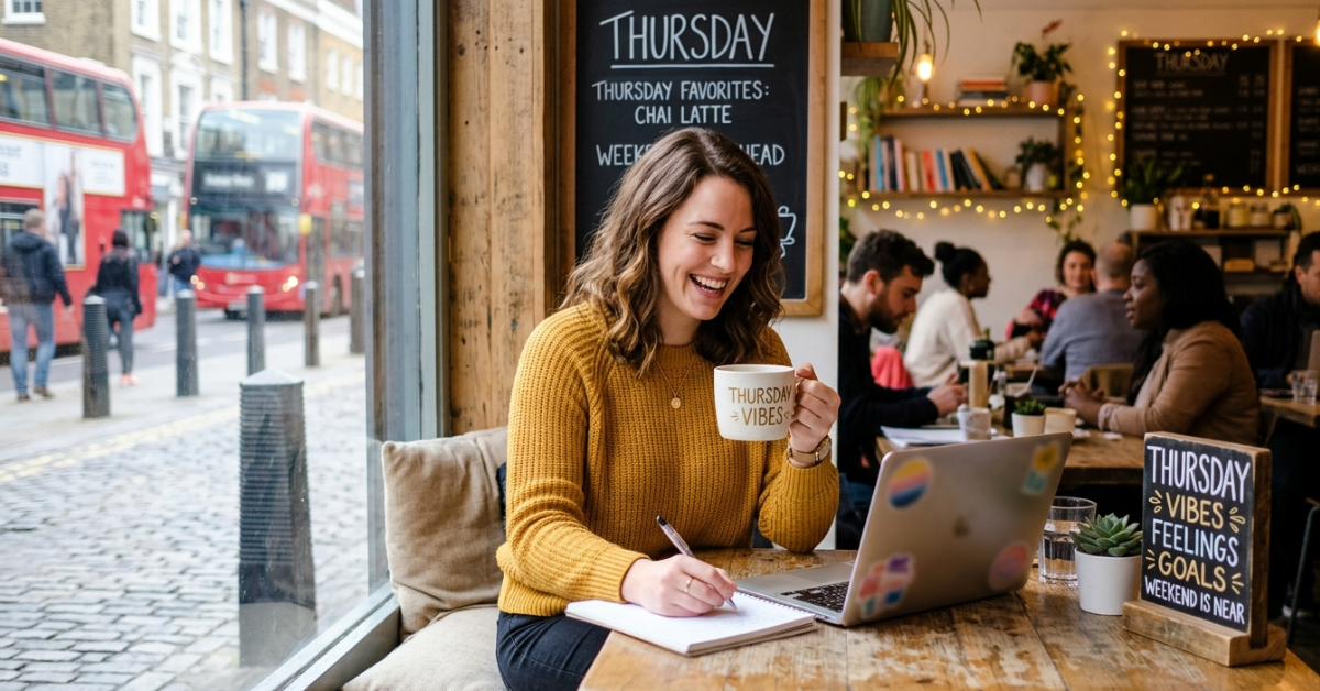Best Catchy Words That Go With Thursday for Captions