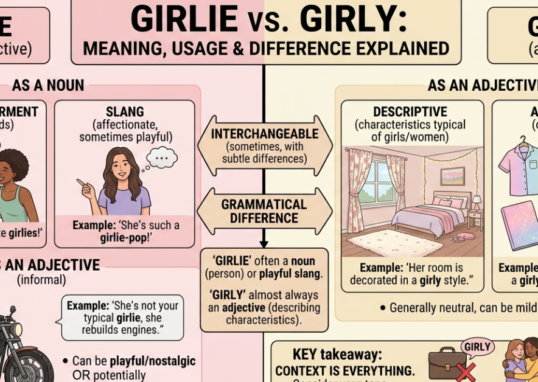 Girlie or Girly: Meaning, Usage & Difference Explained