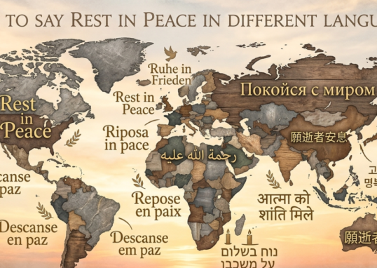How to Say Rest in Peace in Different Languages