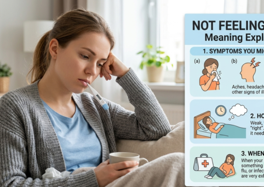 Not Feeling Well Meaning Explained in Simple Words