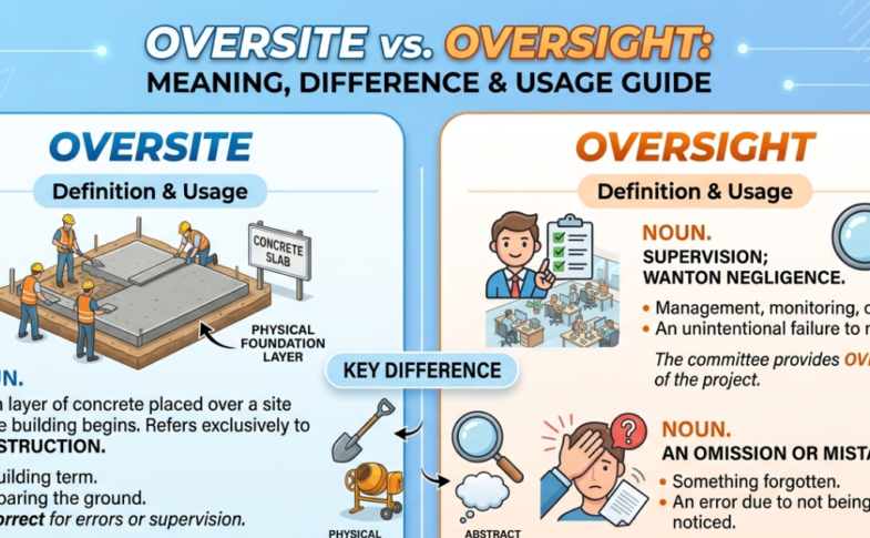 Oversite vs Oversight: Meaning, Difference & Usage Guide