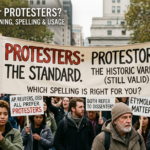 Protestors or Protesters: Meaning, Spelling & Usage Guide