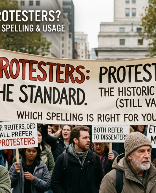 Protestors or Protesters: Meaning, Spelling & Usage Guide