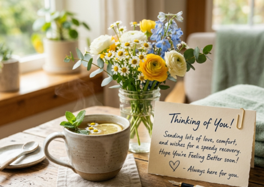 Thinking of You: Hope You’re Feeling Better Messages