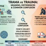 Trama vs Trauma: Meaning, Differences & Common Confusion
