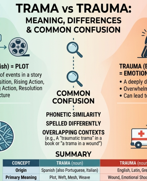 Trama vs Trauma: Meaning, Differences & Common Confusion