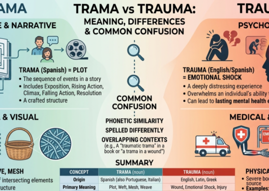 Trama vs Trauma: Meaning, Differences & Common Confusion
