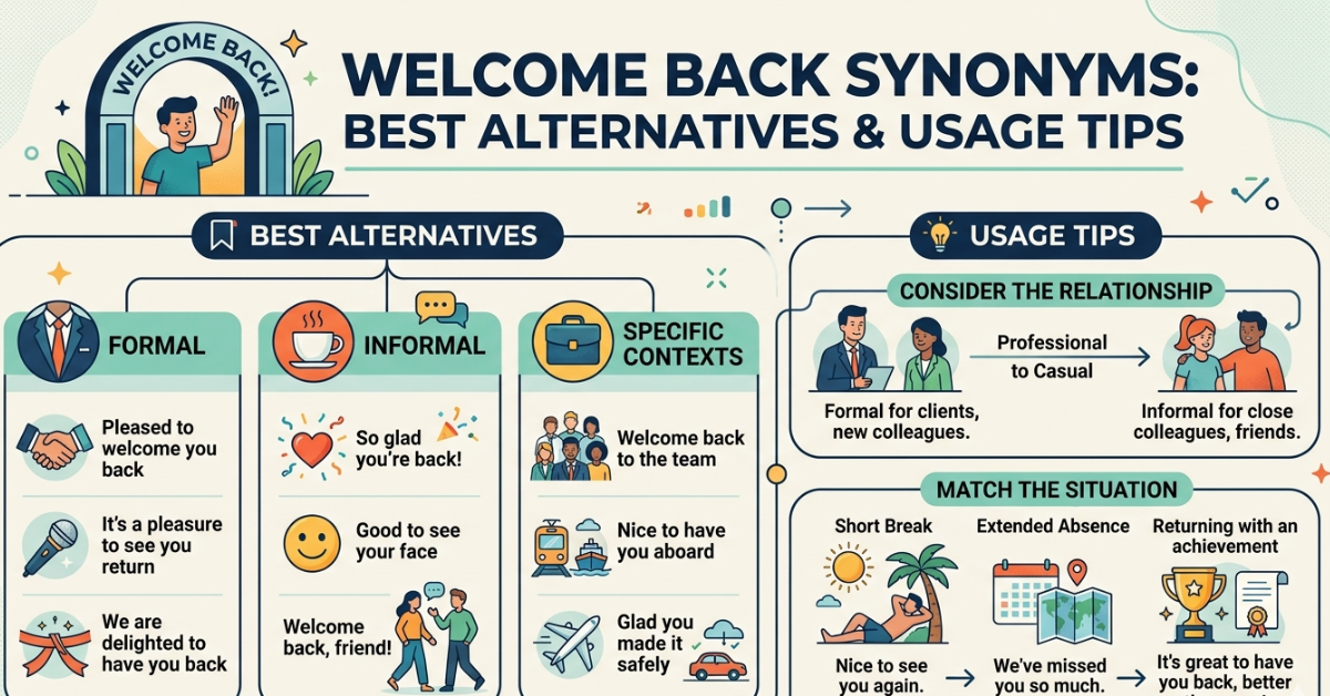 Welcome Back Synonym: Best Alternatives & Usage Tips