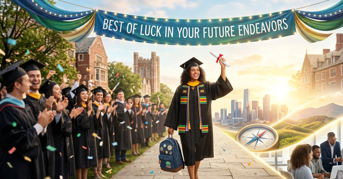 Best of Luck in Your Future Endeavors: Meaning & Examples
