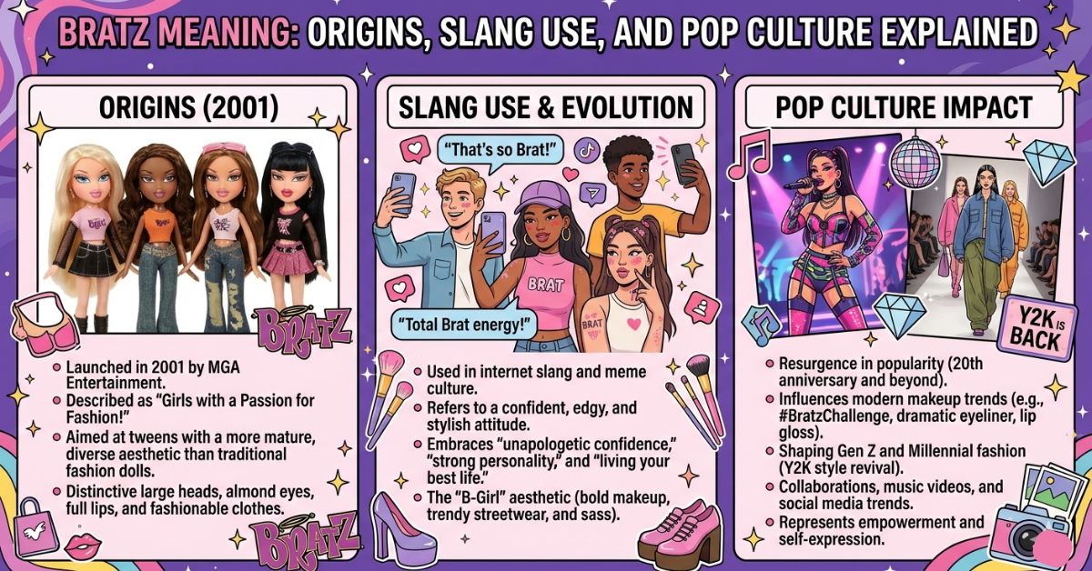 Bratz Meaning: Origins, Slang Use, and Pop Culture Explained