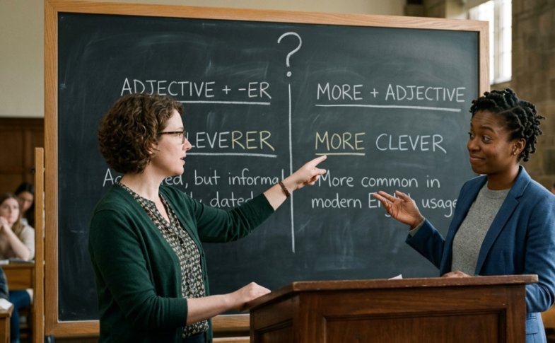Cleverer or More Clever: Which One Is Correct?