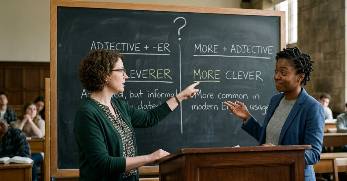 Cleverer or More Clever: Which One Is Correct?
