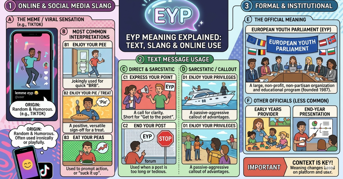 EYP Meaning Explained: Text, Slang & Online Use