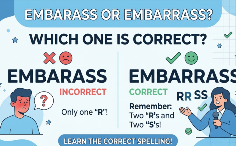 Embarass or Embarrass? Learn the Correct Spelling