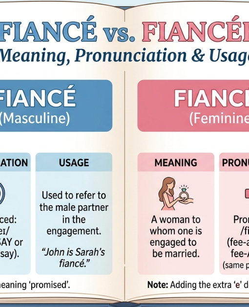 Fiance vs Fiancee: Meaning, Pronunciation & Usage