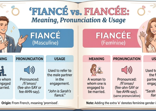 Fiance vs Fiancee: Meaning, Pronunciation & Usage