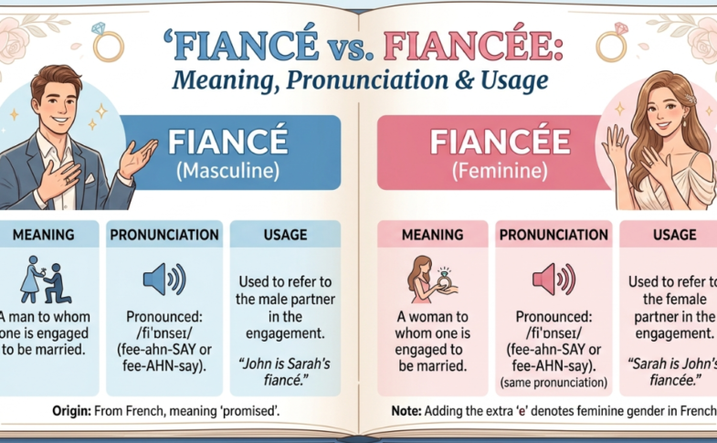 Fiance vs Fiancee: Meaning, Pronunciation & Usage