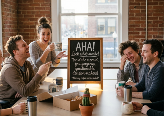 Funny Ways to Say Good Morning That Make People Smile