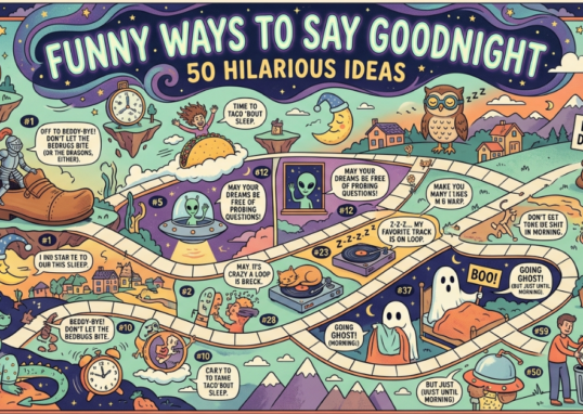 Funny Ways to Say Goodnight: 50 Hilarious Ideas
