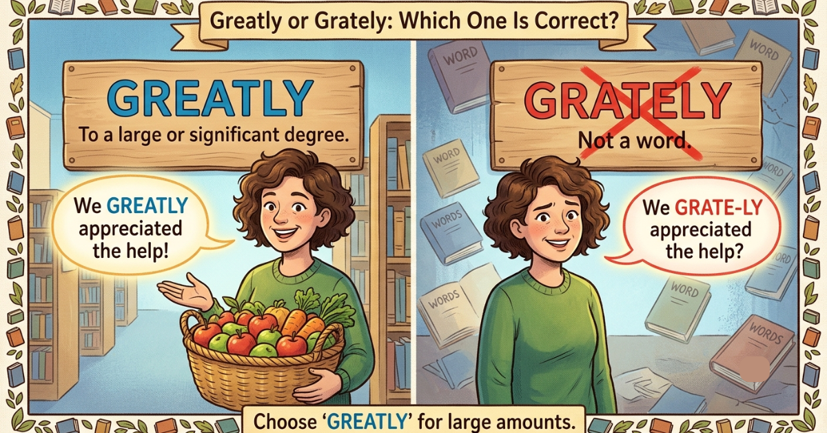 Greatly or Grately: Which One Is Correct?
