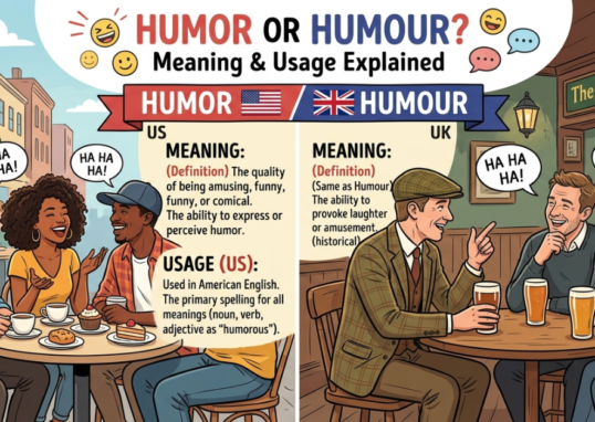 Humor or Humour: Meaning & Usage Explained