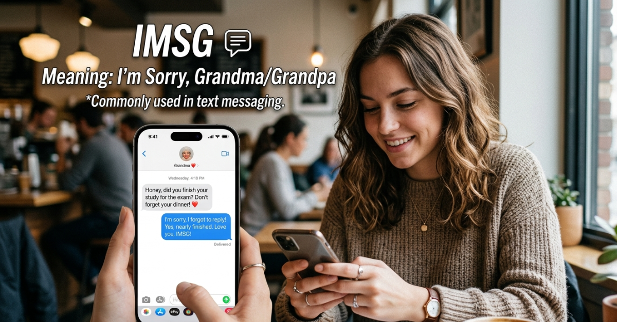 IMSG Meaning: What It Means in Text
