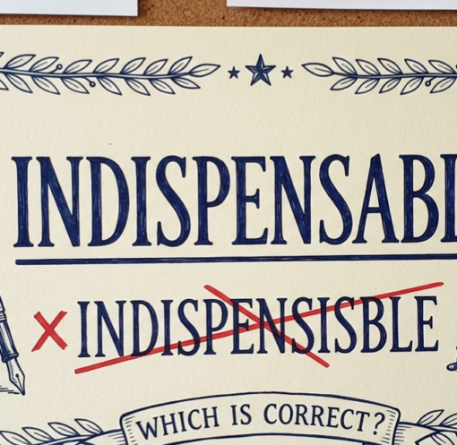 Indispensible or Indispensable: Which Is Correct?