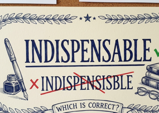 Indispensible or Indispensable: Which Is Correct?