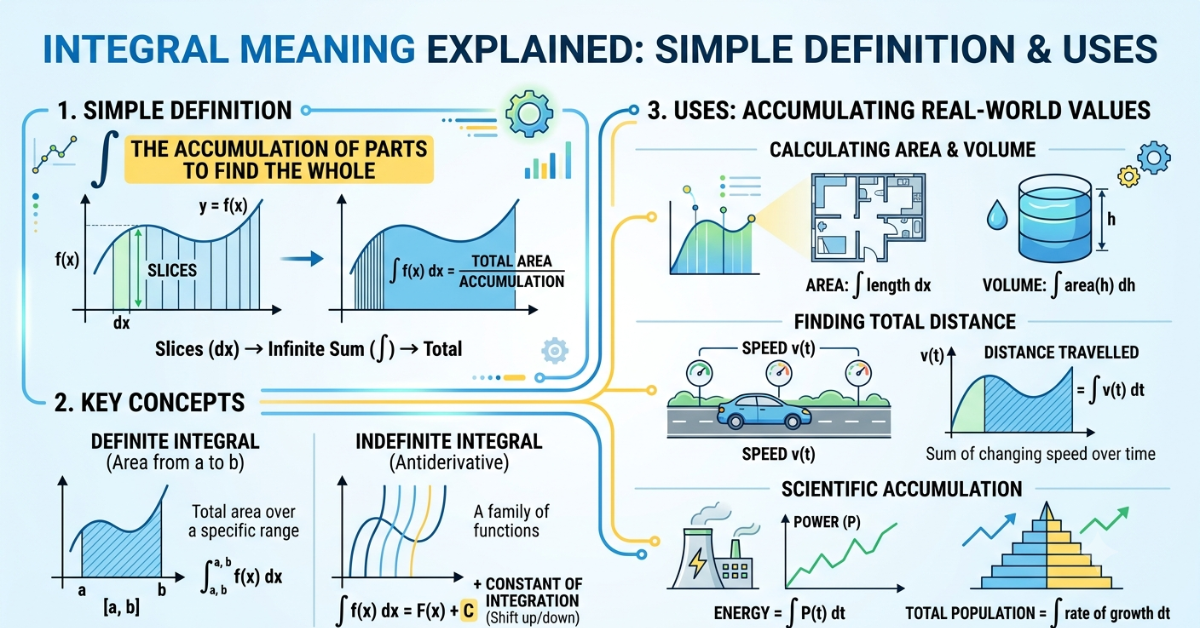 Integral Meaning Explained: Simple Definition & Uses