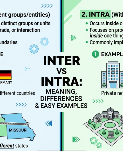 Inter vs Intra: Meaning, Differences & Easy Examples