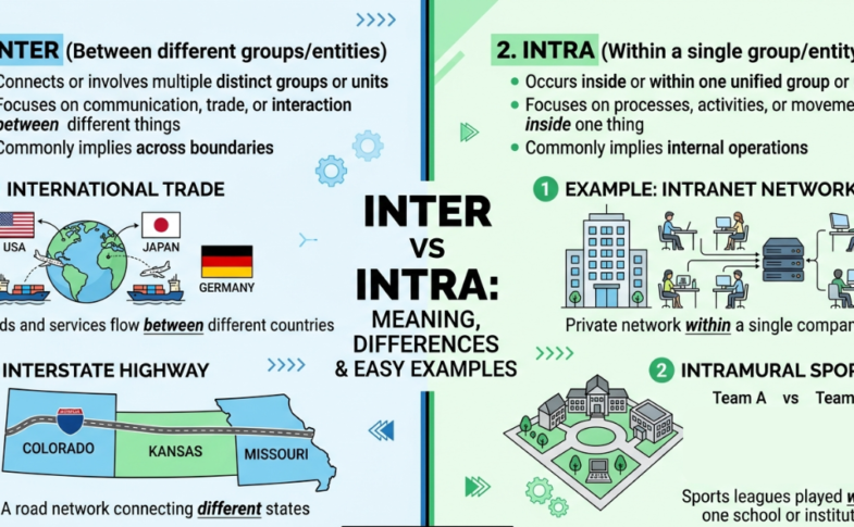 Inter vs Intra: Meaning, Differences & Easy Examples