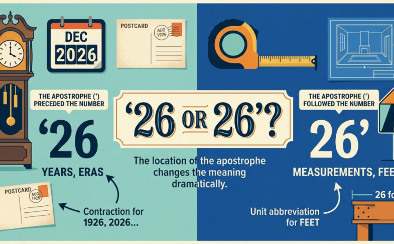 Is it 26' or '26? Meaning & Correct Usage Explained