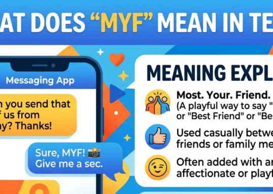 MYF Meaning in Text Explained Clearly & Simply