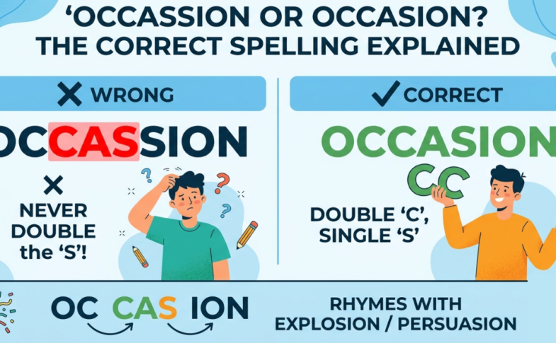 Occassion or Occasion? The Correct Spelling Explained