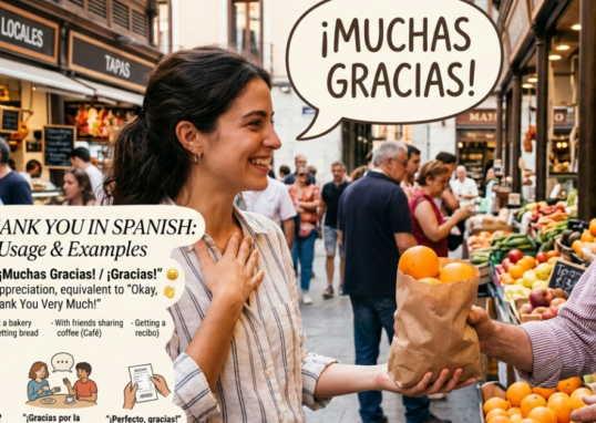 Okay Thank You in Spanish: Meaning, Usage & Examples