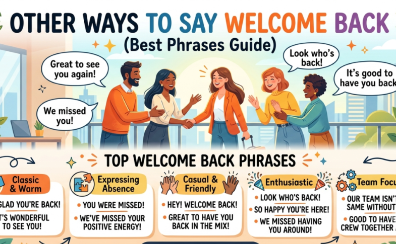 Other Ways to Say Welcome Back (Best Phrases Guide)
