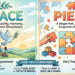 Peace vs Piece: Meaning, Difference & Easy Tips to Remember