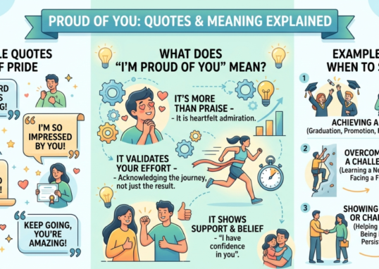 Proud of You Quotes & Meaning Explained Simply