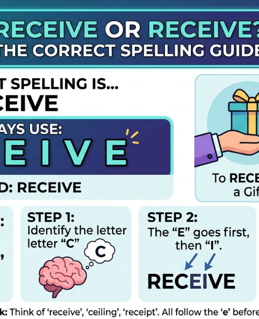 Recieve or Receive? The Correct Spelling Guide