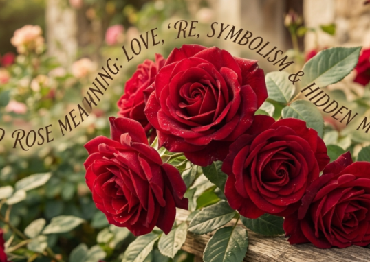 Red Rose Meaning: Love, Symbolism & Hidden Messages