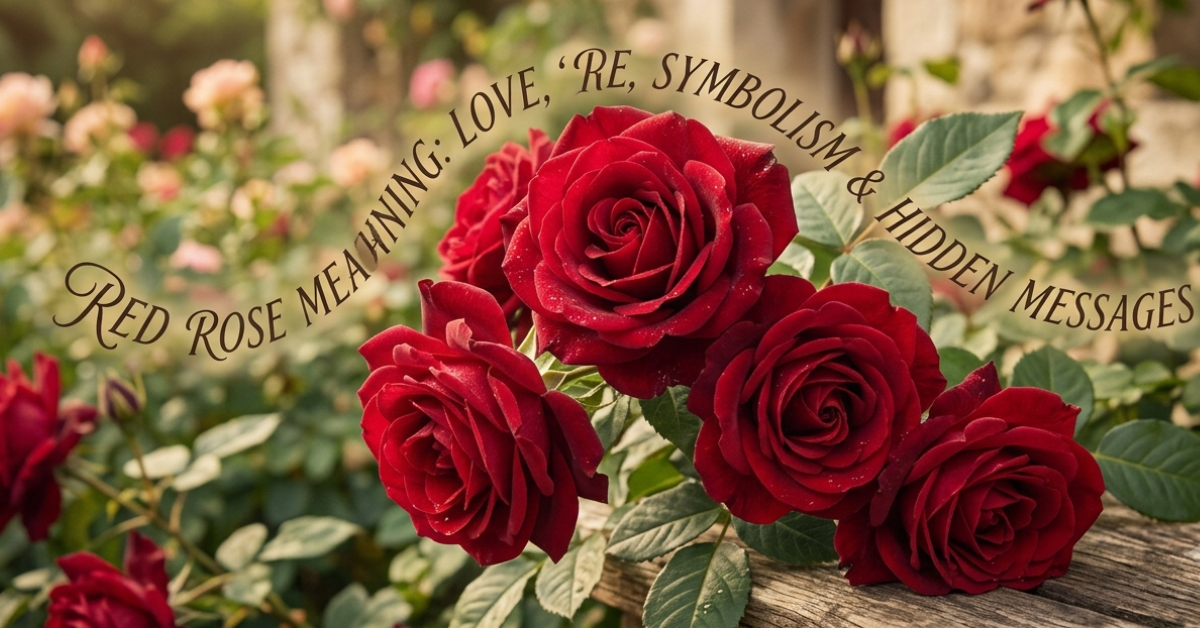 Red Rose Meaning: Love, Symbolism & Hidden Messages