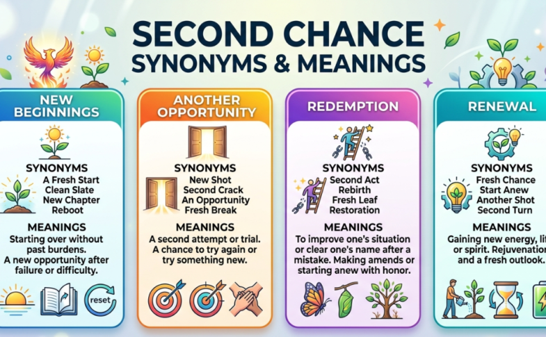 Second Chance Synonym: Best Alternatives and Meanings