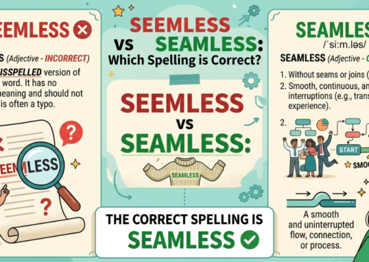 Seemless vs Seamless: Which Spelling Is Correct?