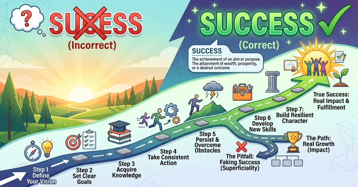 Success or Sucess: Meaning, Spelling & Real Growth Guide