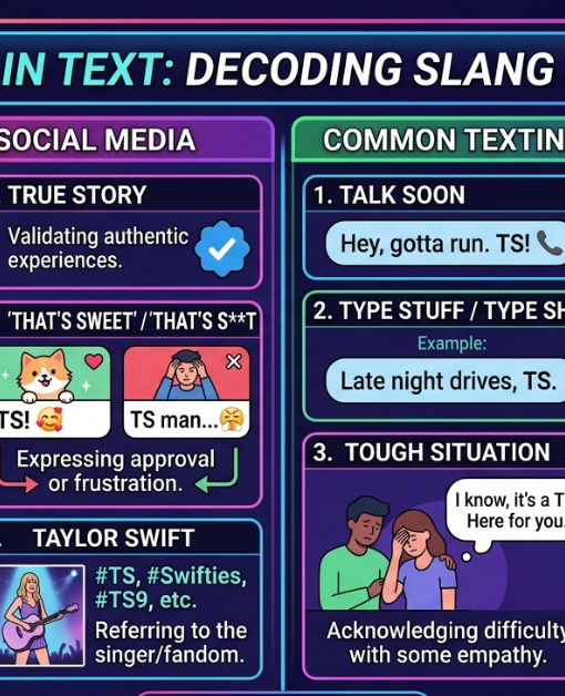 TS Meaning in Text: What It Means on Instagram & in Slang