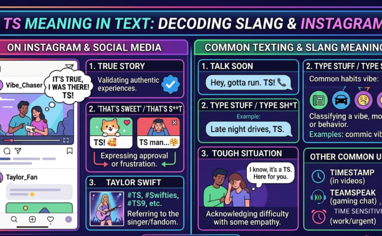 TS Meaning in Text: What It Means on Instagram & in Slang