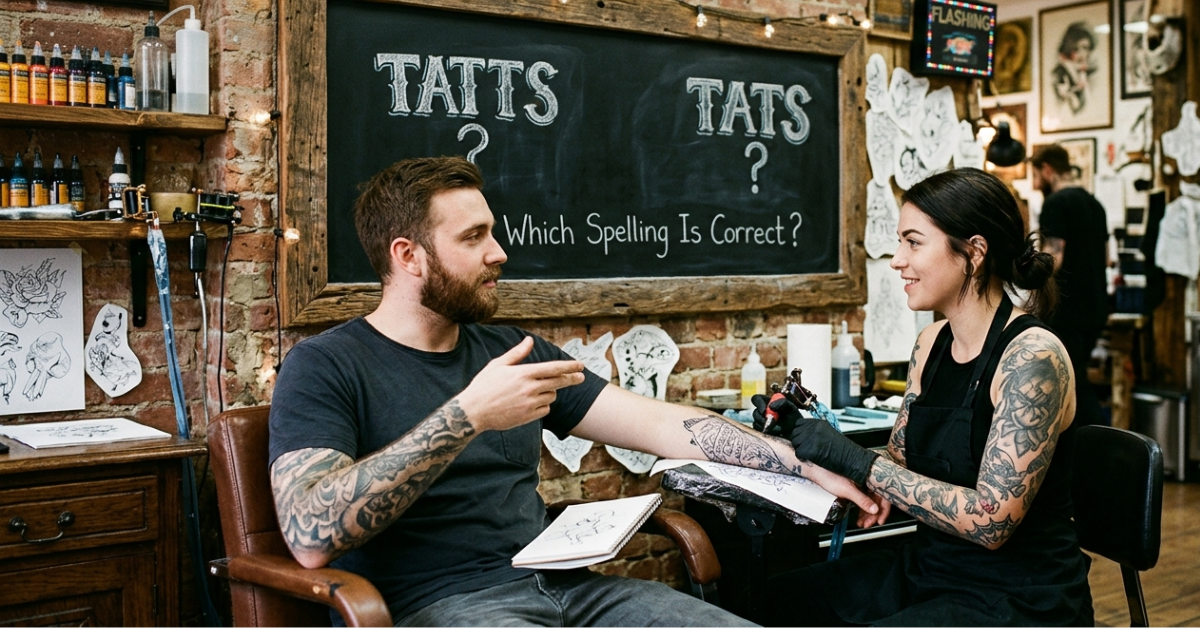 Tatts or Tats: Which Spelling Is Correct?