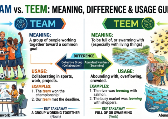 Team vs Teem: Meaning, Difference & Usage Guide