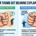 Thumb In or Thumb Out Meaning Explained Clearly